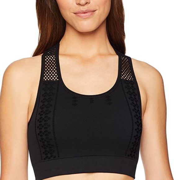 NWT Beachbody Women's Reveal mesh Bra black - Picture 1 of 9